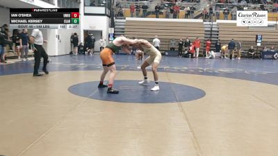 149 lbs Round Of 32 - Ian O'Shea, Unrostered - Muddawg WC vs Michael Kersey, Clarion