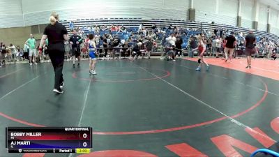 59 lbs Quarterfinal - Bobby Miller, MI vs Aj Marti, IL