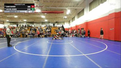 120 lbs Round Of 16 - Sam Baker, Campbell vs Jacob Jones, Keene