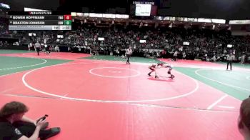 65 lbs Champ. Round 1 - Bowen Hoffmann, EWO3 vs Braxton Johnson, OHW1