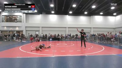 77 lbs 1st Place Match - Nathan Jorge, Lake Gibson vs Roman Rodriguez