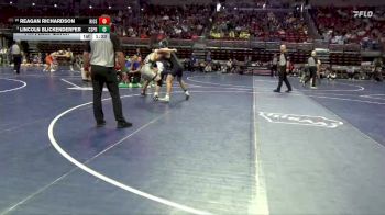 1A-190 lbs 7th Place Match - Reagan Richardson, Riceville vs Lincoln Blickenderfer, Central Springs