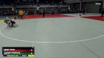 95 lbs Quarterfinals (8 Team) - Warren Cornelius, Foley vs Henry Simon, K-M