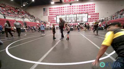 43 lbs Round Of 32 - Jack Stewart Williams, Lions Wrestling Academy vs Stacey Island, OKC Saints Wrestling