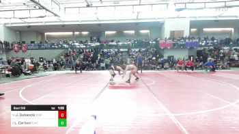175 lbs Semifinal - Justin Duhancik, Stratford vs Lincoln Carlson, East Lyme/Norwich Tech