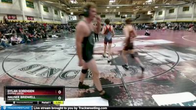 98-106 lbs Quarterfinal - Dylan Sorensen, Eastside United vs Hauser Bridwell, Linton-HMB