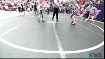 76-80 lbs Rr Rnd 1 - Tegan Jones, Ponca City Wildcat Wrestling vs CHEYENNE LIES, Derby Wrestling Club