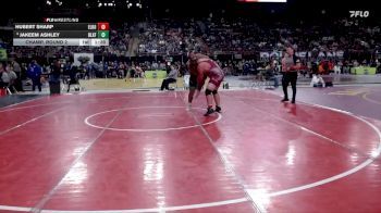 285 lbs Champ. Round 2 - Jakeem Ashley, Blackfoot vs Hubert Sharp, Elko