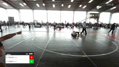 62 lbs Consolation - Checotah Yazzie, Sheepcamp Wrestling vs Jace Lopez, NM Gold