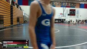 113 lbs Cons. Round 2 - Elijah Culbertson, Gresham vs Sean Molnar, Century