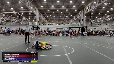 132 lbs Round 7 (8 Team) - Molly Lubenow, D3 Training Center vs Lexy Pabon, Headhunters WC