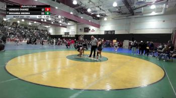 120 lbs Champ. Round 2 - Roxanna Medina, Santiago/GG vs Genesis Chavez, Citrus Valley