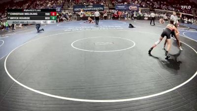 D 1 126 lbs Cons. Round 2 - Christian Meloling, Parkway vs Bryce Rouege, Northshore