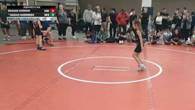 49-54 lbs 1st Place Match - Milena Ortiz, L-Town Titans Wrestling vs Frances Cogar, Spartan Mat Club
