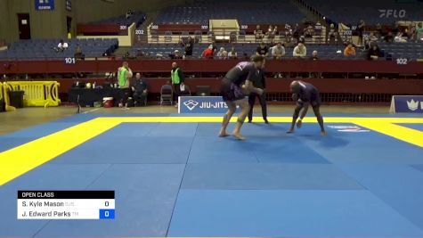 Steven Kyle Mason vs Jamual Edward Parks 2024 Pan IBJJF Jiu-Jitsu No-Gi Championship