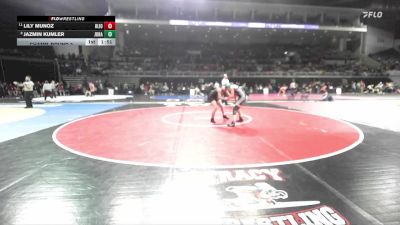 125 lbs Champ. Round 2 - Lily Munoz, Hiram Johnson vs Jazmin Kumler, Johansen