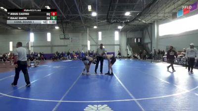 133 lbs Cons. Round 1 - Jesus Castro, University Of Dubuque vs Isaac Smith, Eureka