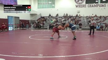 285 lbs Semis & 3rd Wb (16 Team) - Marcus Ochoa, Victor Valley vs Simon Flores, Cerritos