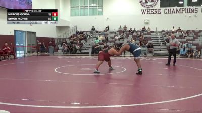 285 lbs Semis & 3rd Wb (16 Team) - Marcus Ochoa, Victor Valley vs Simon Flores, Cerritos