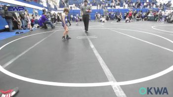 52 lbs Round Of 32 - Rhodes Litchfield, Choctaw Ironman Youth Wrestling vs Caleb Boyd, Harrah Little League Wrestling