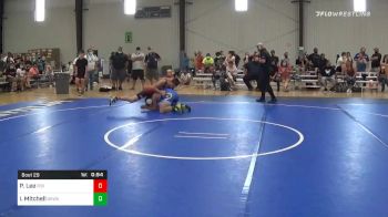 130 lbs Consolation - Peyton Lee, Fox Valley Elite vs Ian Mitchell, Okwa