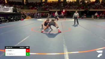 160-2A/1A Semifinal - Zach Curry, Queen Anne`s vs Joe Clark, Oakland Mills