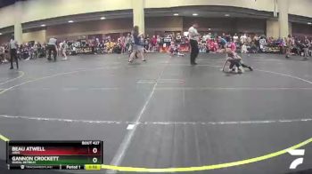 41/44 Semifinal - Beau Atwell, Ares vs Gannon Crockett, Rural Retreat