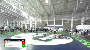 144 lbs Cons. Round 2 - Kaikoa Racca, Mountain View vs Dakota Blad, Millard