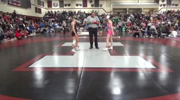 110 lbs 11th Place Match - Jordyn Cole, Prairie, Cedar Rapids vs Grace Gadberry, Lisbon