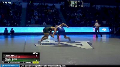 197 lbs Calvin Sund, Air Force vs Owen Pentz, North Dakota State