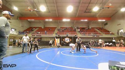 80-82 lbs Rr Rnd 4 - Ahnna Grzymala, Checotah Matcats vs Timberlyn Edwards, Runestone