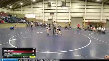110 lbs Cons. Round 2 - Anabelle Andrews, Thunder Ridge vs Mia Ragan, Thunder Ridge