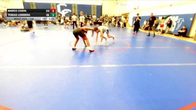 138 lbs 1st Place Match - Tobias Lombera, Elite Force vs Marco Costa, Costa Training Center