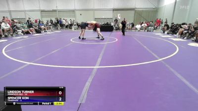 175 lbs Round 1 (8 Team) - Lindson Turner, Minnesota Red vs Spencer Kon, Tennessee