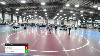 152 lbs Round Of 64 - Kavan Wilson, NC vs Bennett Brumbley, DE