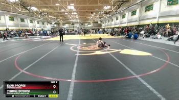 105 lbs Cons. Semi - Evan Propes, Eastside United vs Terriq Mayrose, Falcon Wrestling Club