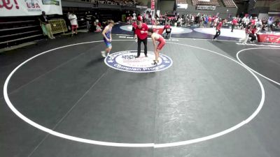 132 lbs Cons. Sub-quarters - Christopher Roos, Calabasas High School Wrestling vs Anthony Garza, Dethrone Wrestling Club