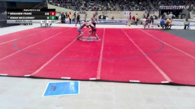 132 lbs Champ. Round 1 - Jonah McCloskey, Simon Kenton vs Benjamin Franz, Atherton