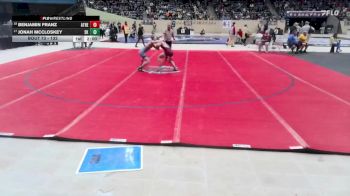 132 lbs Champ. Round 1 - Jonah McCloskey, Simon Kenton vs Benjamin Franz, Atherton