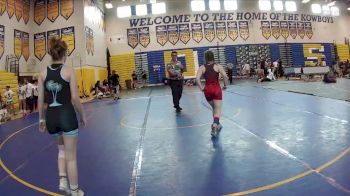 105 lbs Round 5 (6 Team) - Kiera Hubler, Florida Phoenix Wrestling Club vs Fiona Meade, Head Hunters