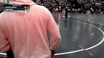 49 lbs Champ. Round 1 - Irving Johnsen, Elkhorn Valley Wrestling Club, vs Noah Elliott, Sherman Challengers