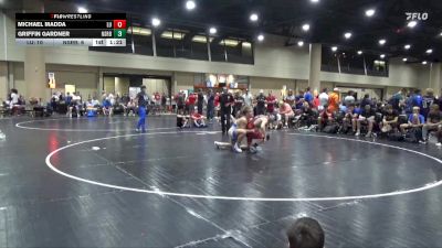 126 lbs Round 5 (6 Team) - Griffin Gardner, North Shelby Regulators Blue vs Michael Madda, Level Up