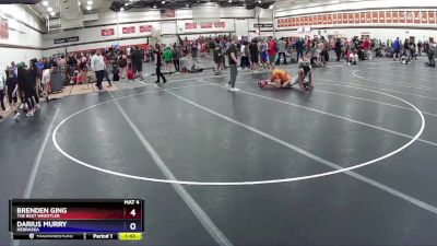 150 lbs Round 3 - Brenden Ging, The Best Wrestler vs Darius Murry, Nebraska