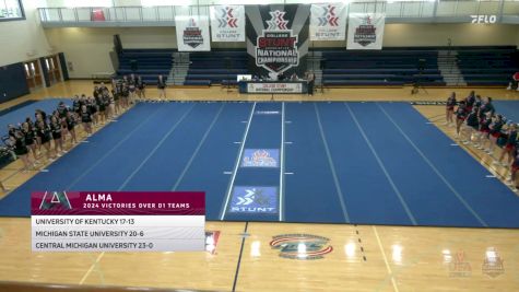 STUNT - Alma (#1) vs. Hiram (#2), Alma (#1) vs. Hiram (#2) vs. - D3 Day 3