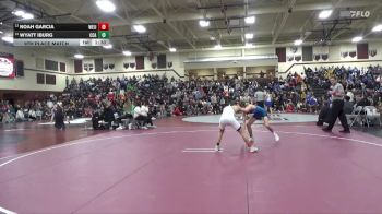 120 lbs 9th Place Match - Noah Garcia, West Liberty vs Wyatt Iburg, Clear Creek-Amana