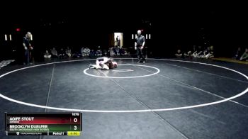 107G 2nd Place Match - Brooklyn Duelfer, South Anchorage High School vs Aoife Stout, Dimond