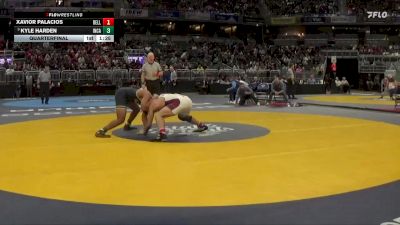 190 lbs Quarterfinal - Kyle Harden, Indianapolis Cathedral vs Xavior Palacios, Bellmont (IN)