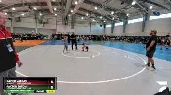 75 lbs Champ. Round 1 - Xavier Vargas, Alamo City Wrestling Club vs Paxton Dyson, Texas Elite Wrestling Club