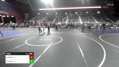 86 lbs Consolation - Kaice Ruby, Touch Of Gold vs Kace Kunz, Bear Lake WC