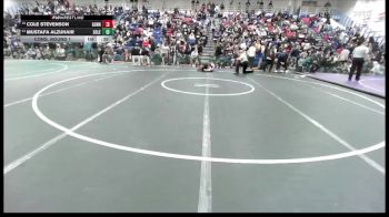 Boys 132 lbs Cons. Round 1 - Cole Stevenson, Gunn Boys vs Mustafa Alzuhair, Soledad Boys